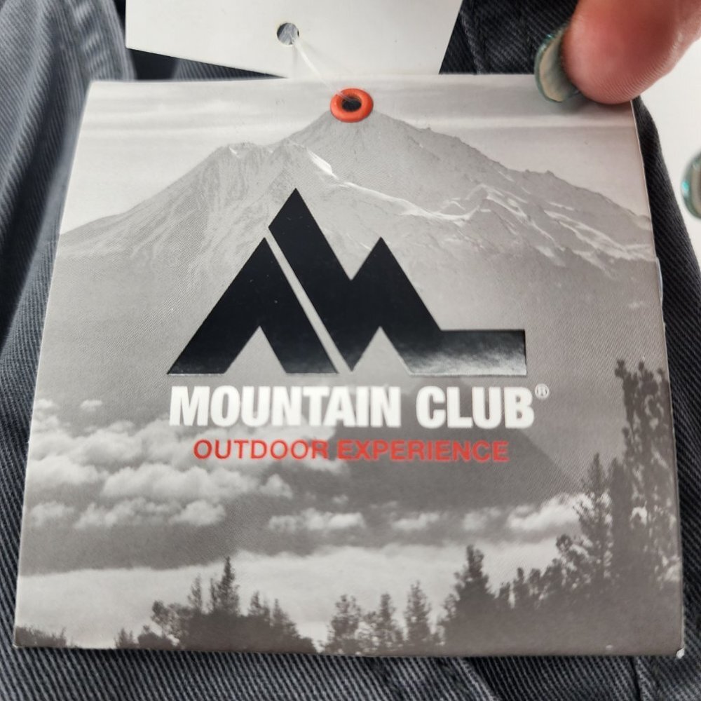 MOUNTAIN CLUB Men's Gray Cargo Utility Pants 40 / 32 NWT - Picture 9 of 12